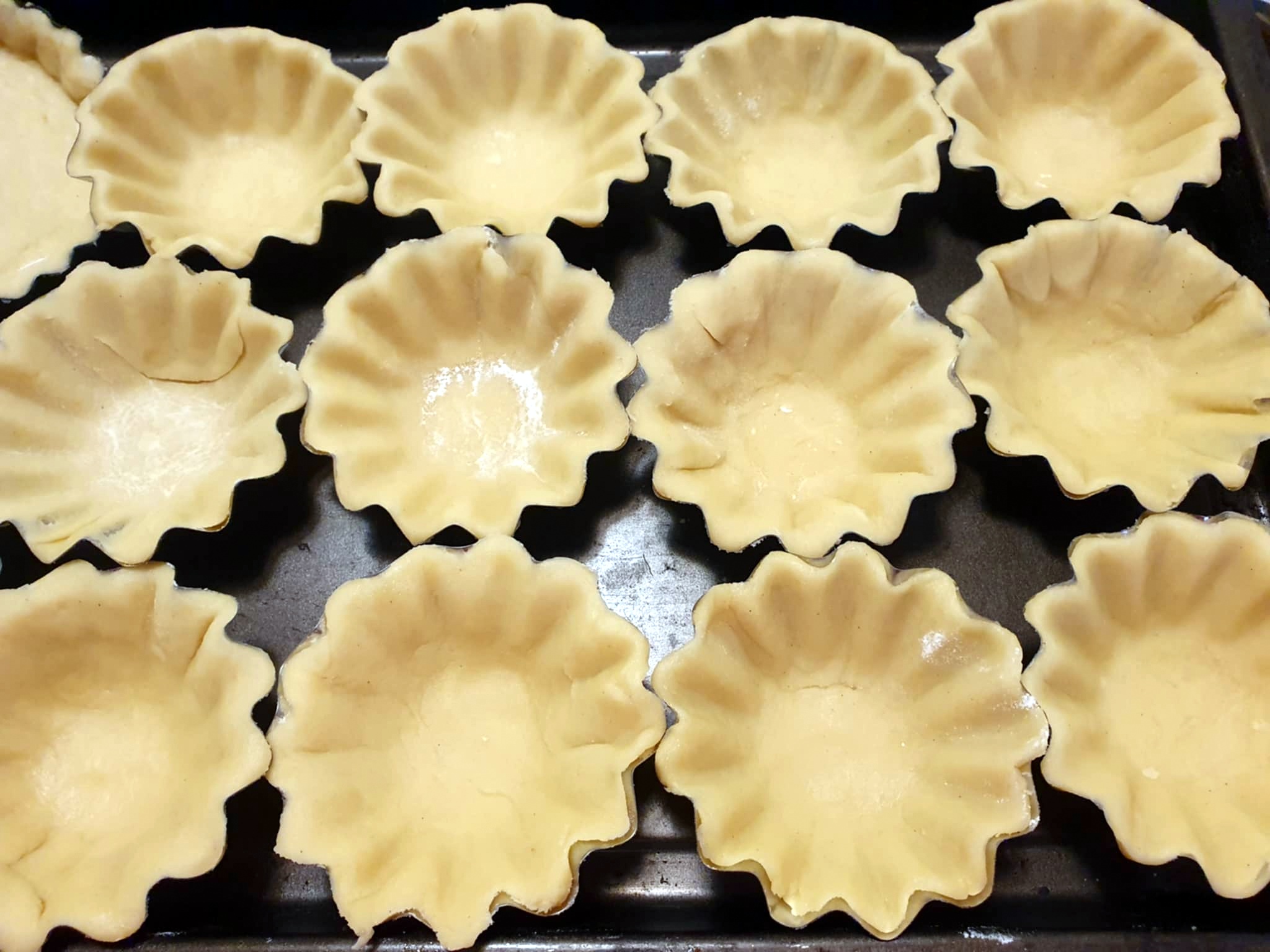 Mini tarte cu crema de vanilie si capsuni - Reteta delicioasa, fara zahar