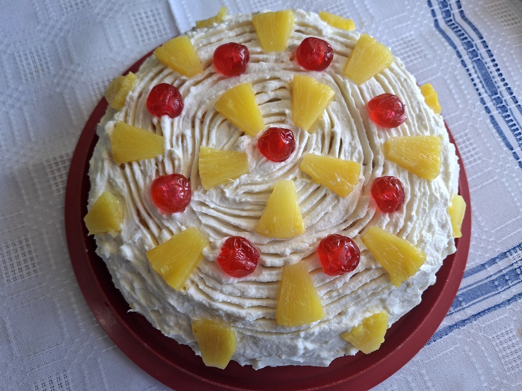 Tort Pina Colada (cu ananas)