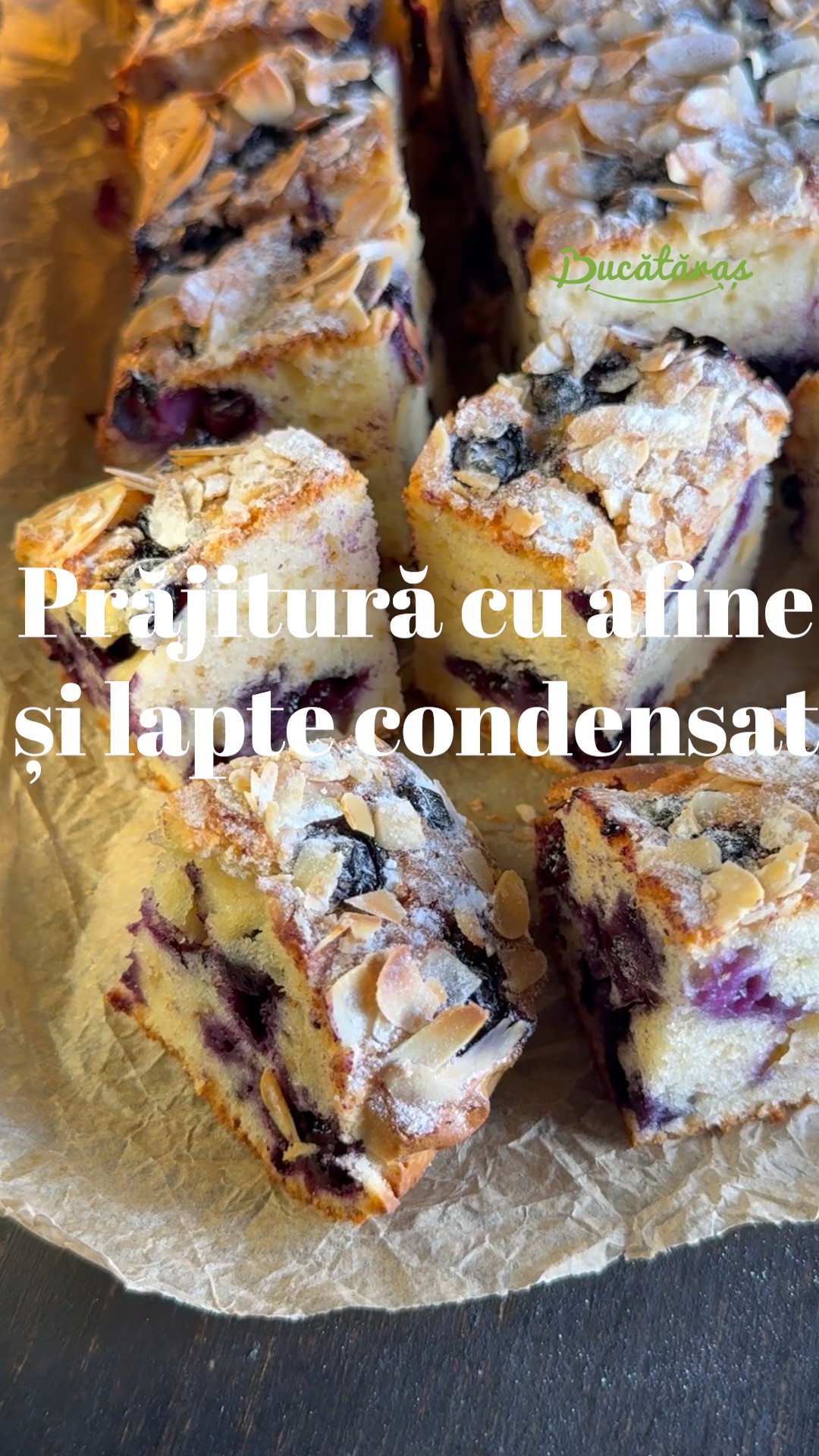 Prăjitura cu afine și lapte condensat - Extraordinar de gustoasă și aromată