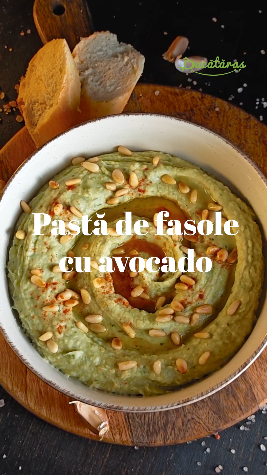 Pastă de fasole cu avocado - Rețeta simplă de post