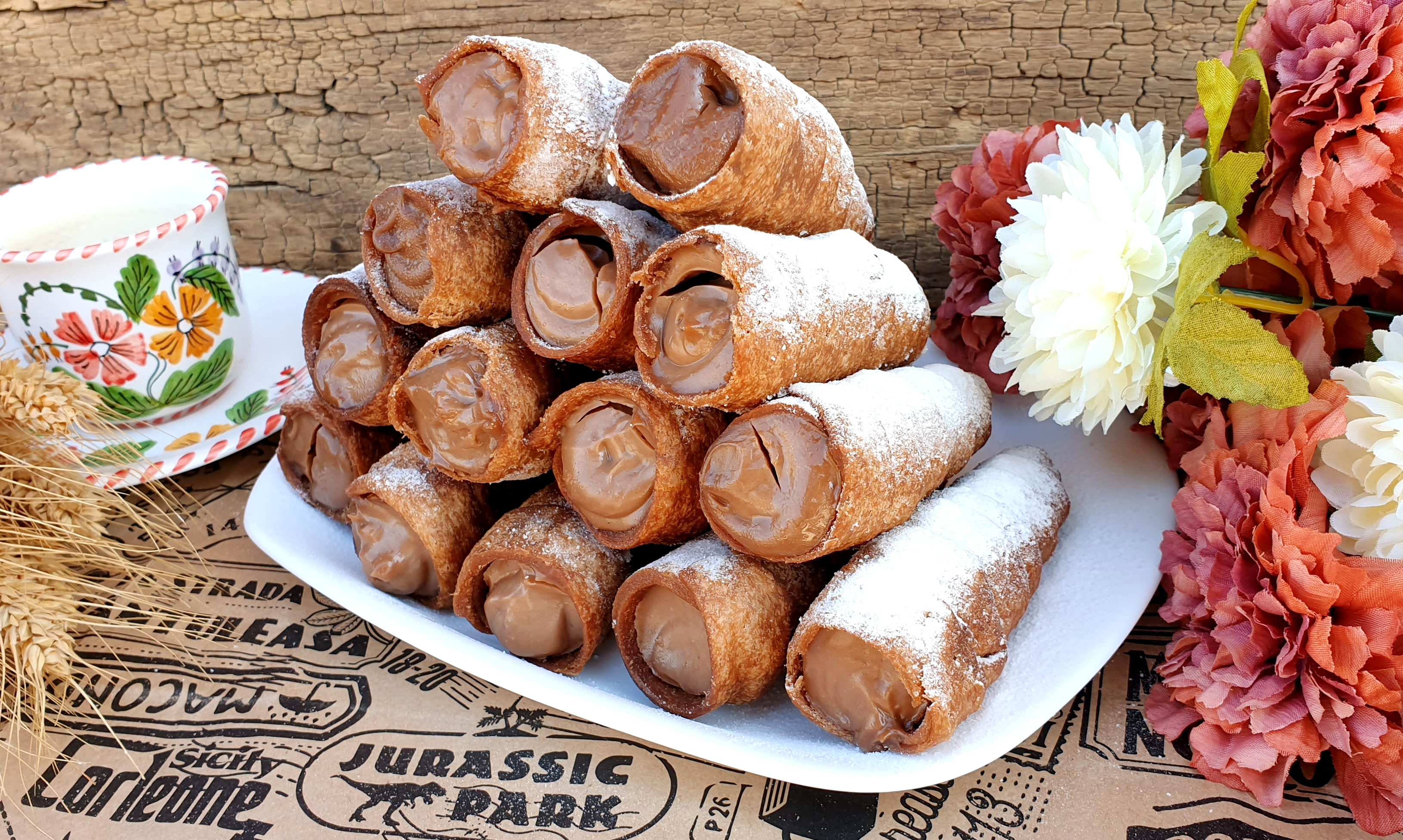 Rulouri cu cacao - Reteta delicioasa de casa