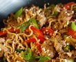 Noodles cu carne tocată de curcan - Un preparat rapid, gustos și plin de aromă-1