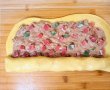 Cozonaci impletiti, umpluti cu cacao, stafide, nuci si mult rahat-9