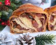 Cozonaci impletiti, umpluti cu cacao, stafide, nuci si mult rahat-19