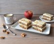 Prajitura cu nuca, mere si crema de vanilie - Reteta delicioasa-4