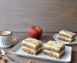 Prajitura cu nuca, mere si crema de vanilie - Reteta delicioasa-7