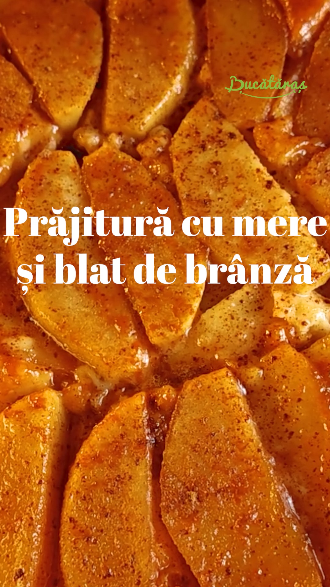 Prăjitură cu mere și blat de brânză - Gustul care te surprinde