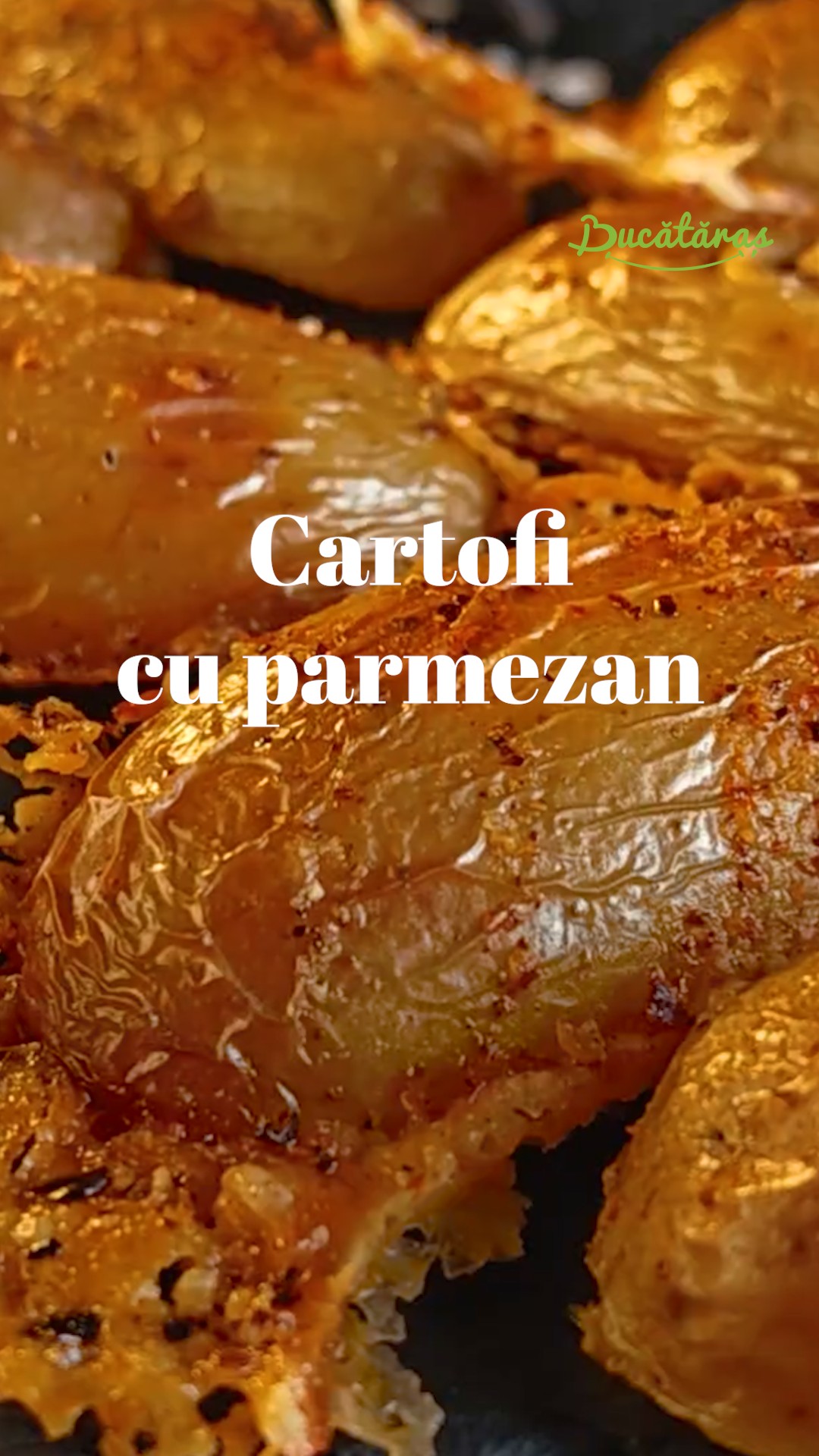 Cartofi cu parmezan la cuptor - Rețeta simplă și savuroasă