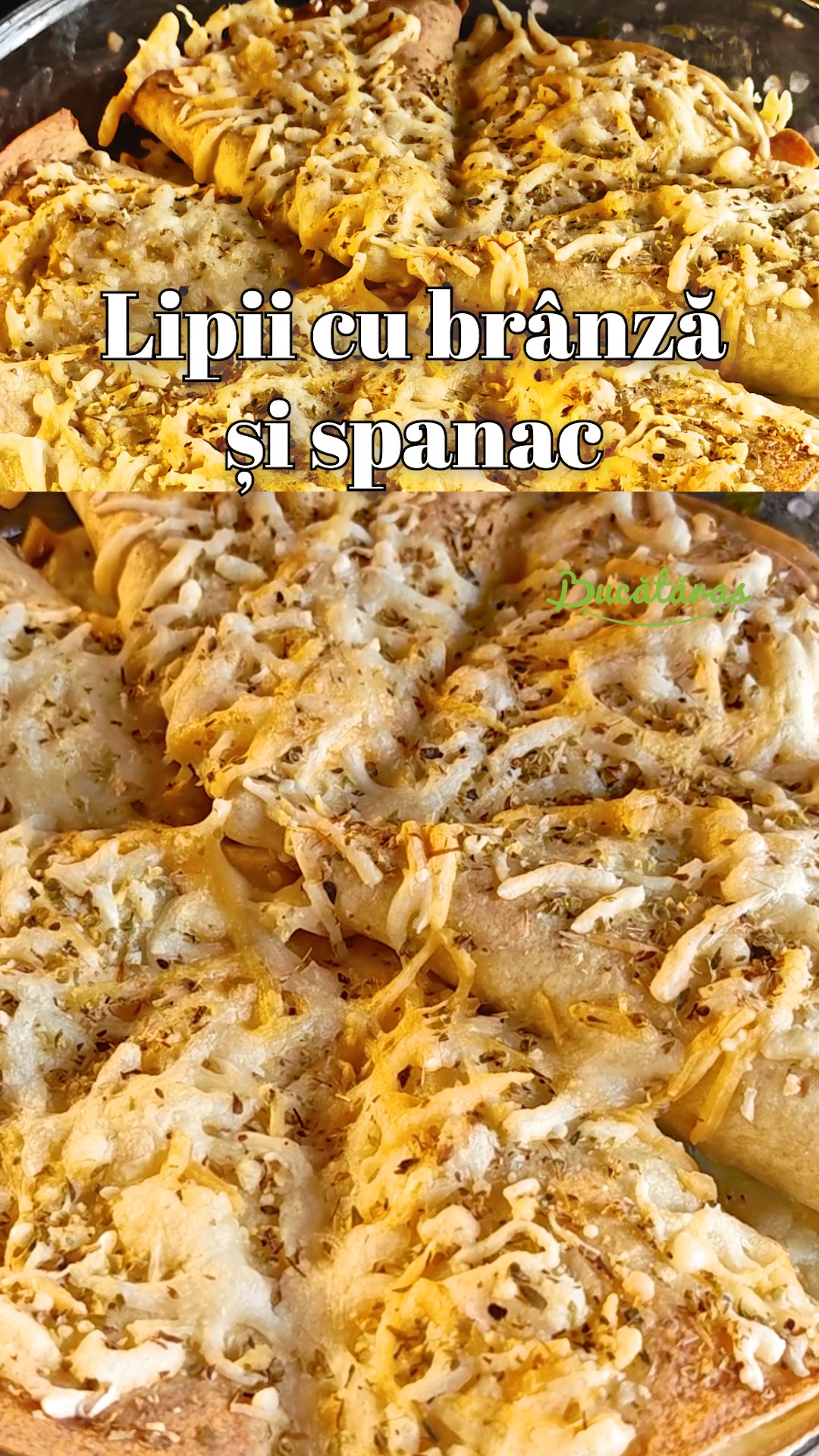 Lipii cu brânză și spanac – rețetă simplă, rapidă și foarte gustoasă