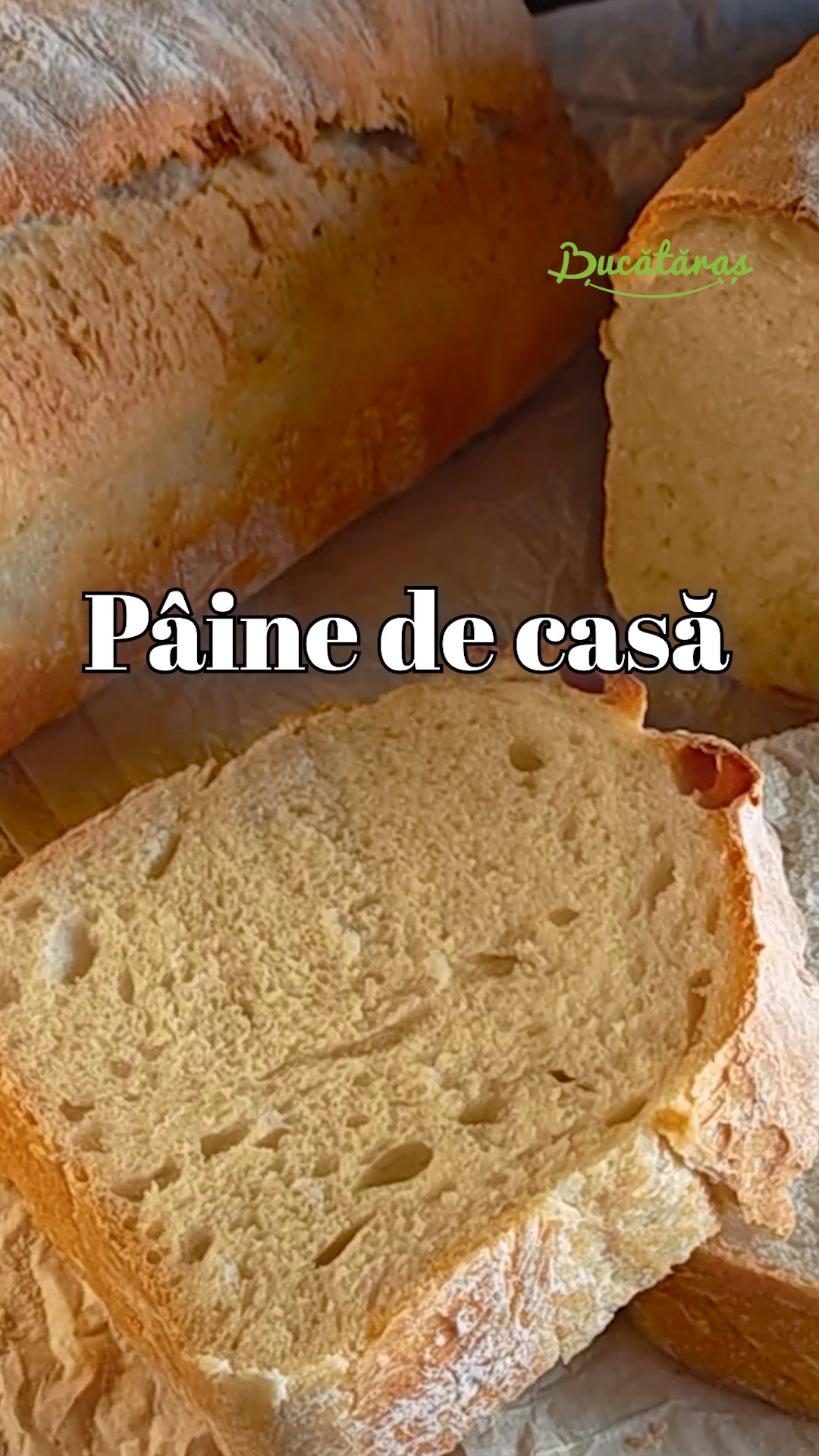 Pâine de casă - Rețeta simplă de bază