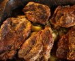 Friptură de porc cu cartofi și leurdă la cuptor – rețetă simplă și aromată-0