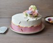 Tort cu crema de fistic, ciocolata si zmeura-6