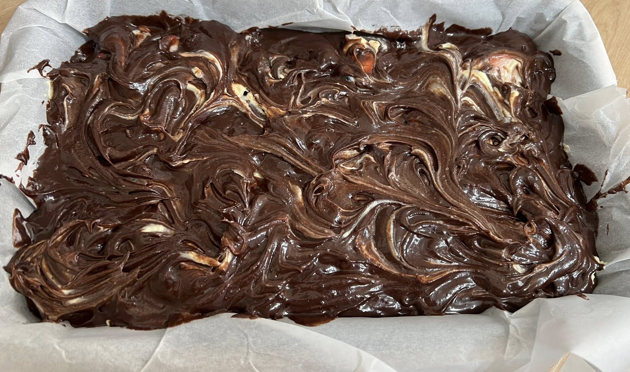 Negresa cu capsuni si afine - Reteta delicioasa cu fructe